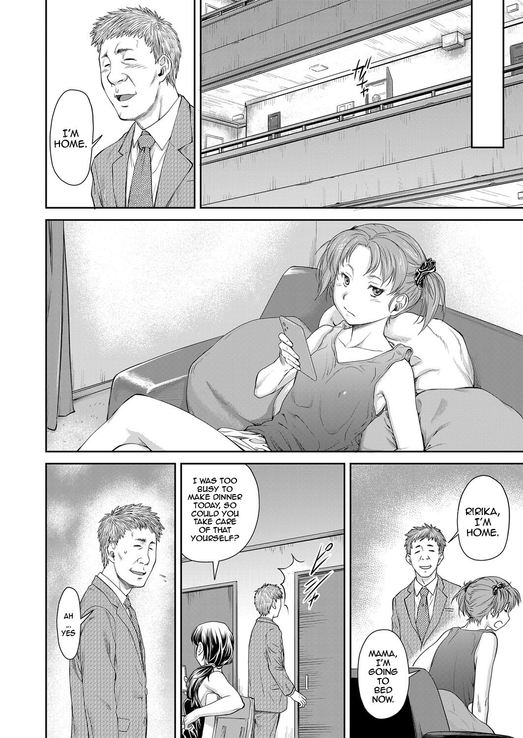 Hentai Manga Comic-A Father-Daughter Situation-Read-4